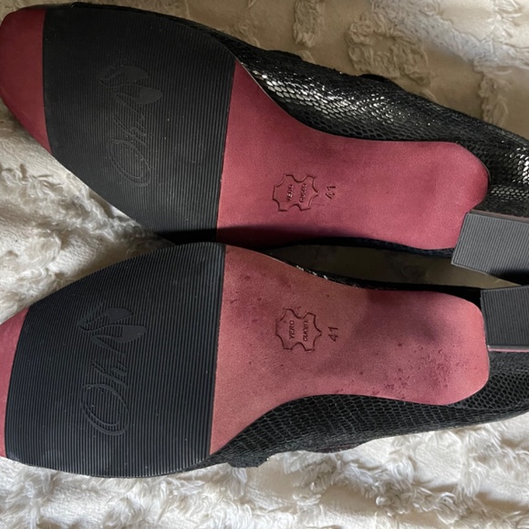 Oh! Healthy Heels Alana Python Black - Picture 3 of 6